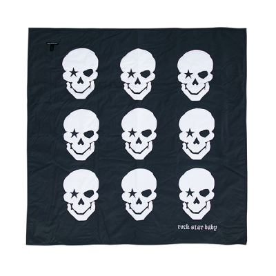 Rock Star Baby Skull детско одеяло